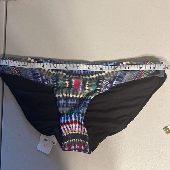 New. Pilyq multicolored bikini set. M-top/S-bottom - Picture 11 of 13